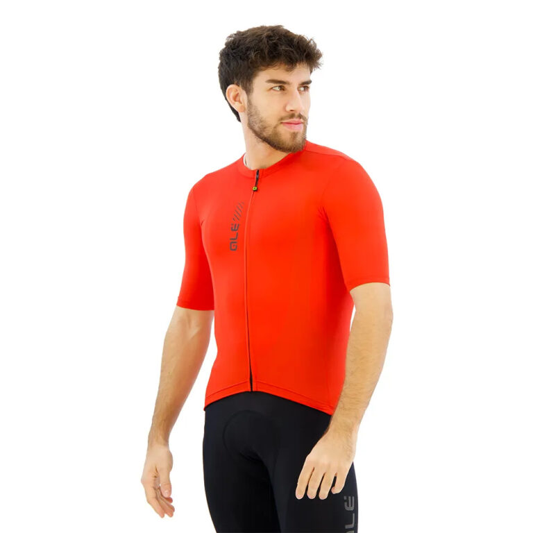 Al&amp;eacute; Pragma Color Block Short Sleeve Jersey S Red - XL Red - Image 5