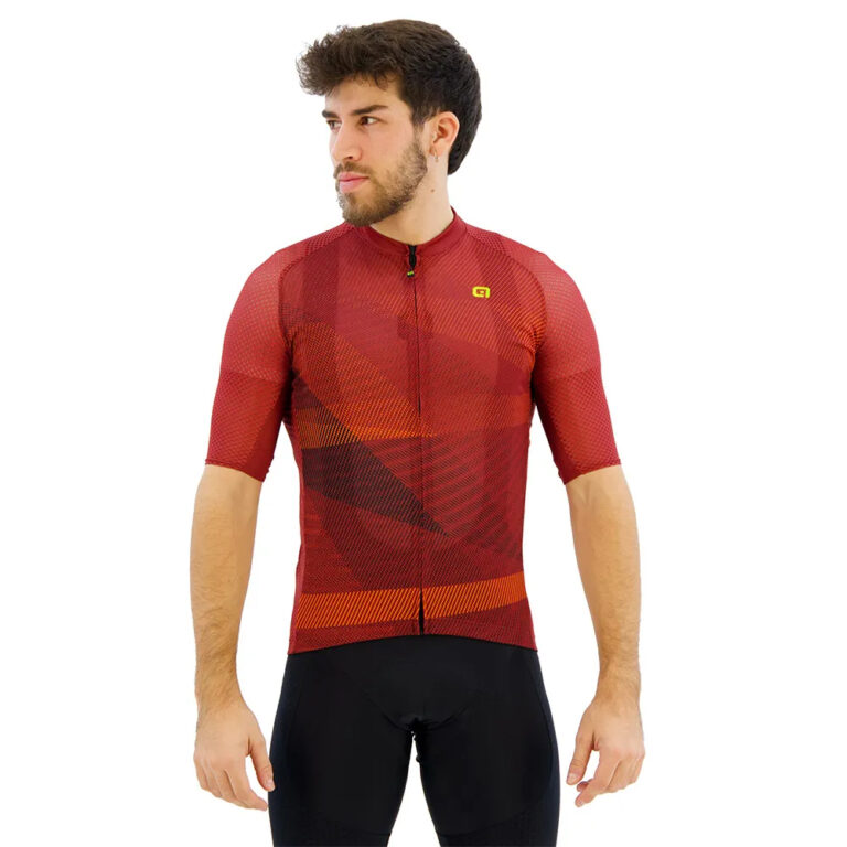 Al&amp;eacute; Pragma Connect Short Sleeve Jersey M Bordeaux - L Bordeaux