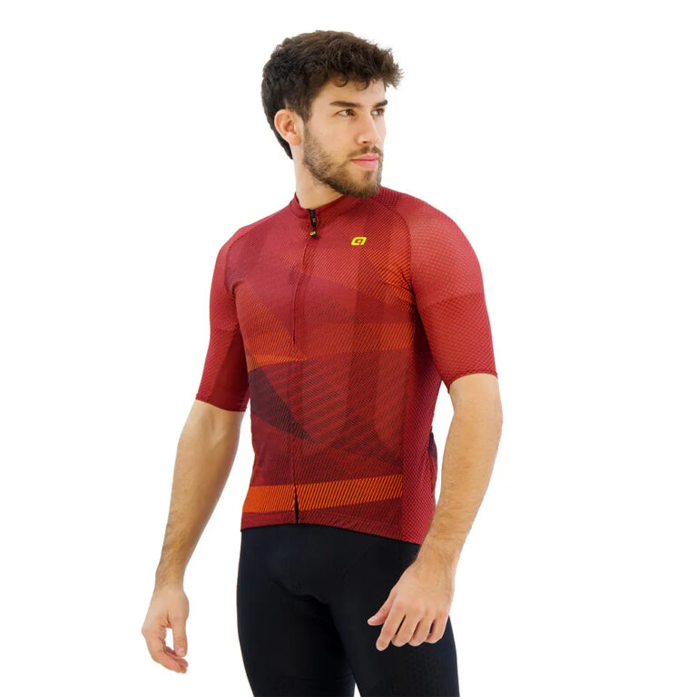 Al&amp;eacute; Pragma Connect Short Sleeve Jersey M Bordeaux - L Bordeaux - Image 5