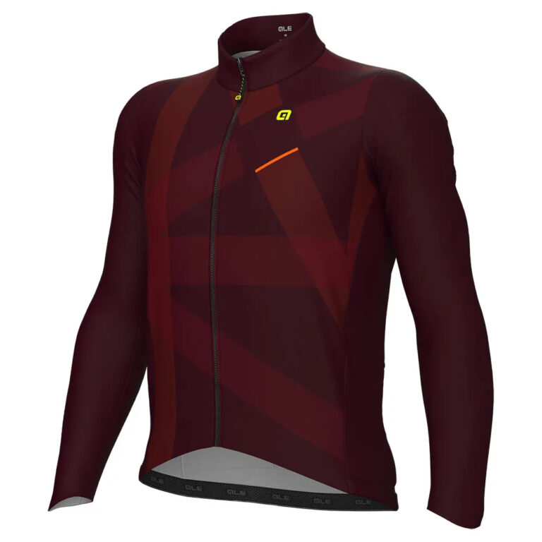 Al&amp;eacute; Pragma Direction Long Sleeve Jersey M Bordeaux - L Bordeaux