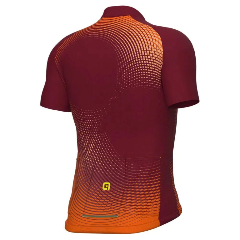 Al&amp;eacute; Pragma Optical Short Sleeve Jersey S Bordeaux - L Bordeaux - Image 4