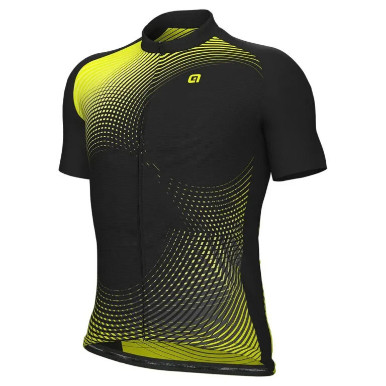 Al&amp;eacute; Pragma Optical Short Sleeve Jersey S Fluo Yellow - Image 3