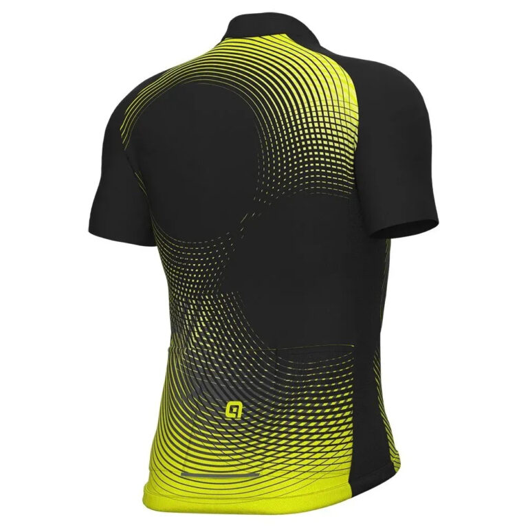 Al&amp;eacute; Pragma Optical Short Sleeve Jersey S Fluo Yellow - Image 4