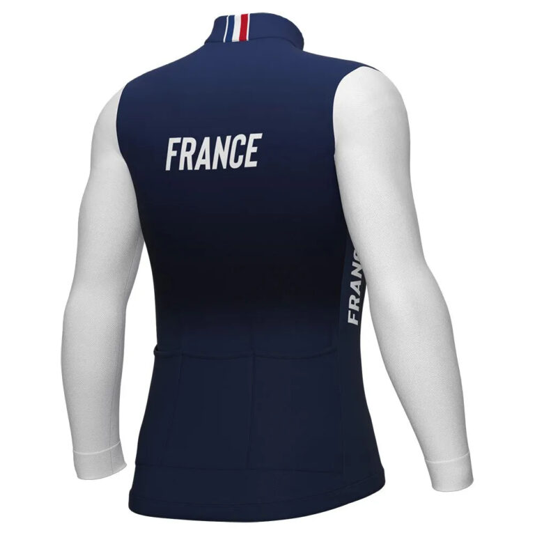 Al&amp;eacute; Prime French Federation 2024 Long Sleeve Jersey XL Blue / White - Image 2