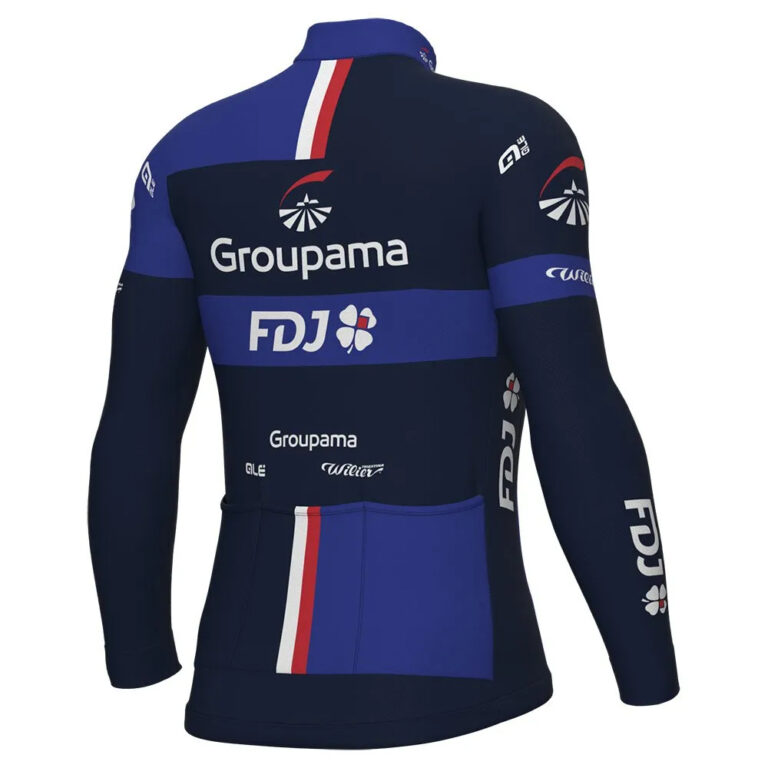 Al&amp;eacute; Prime Groupama FDJ 2024 Long Sleeve Jersey S Blue - Image 2