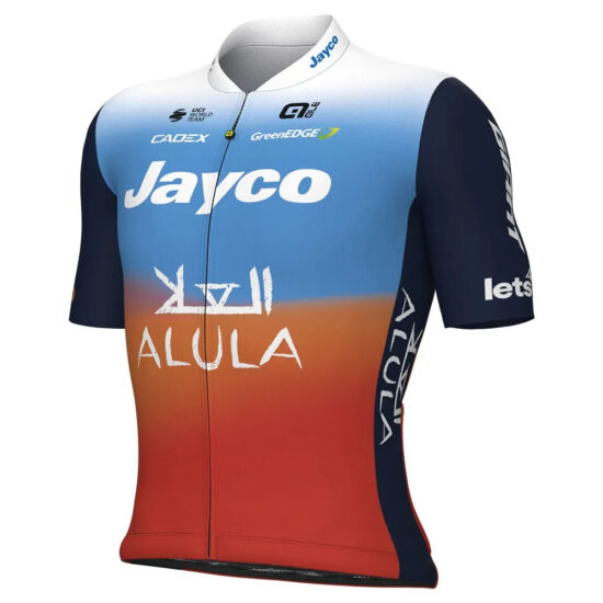 Al&amp;eacute; Prime Jayco 2024 Short Sleeve Jersey S Blue / Orange