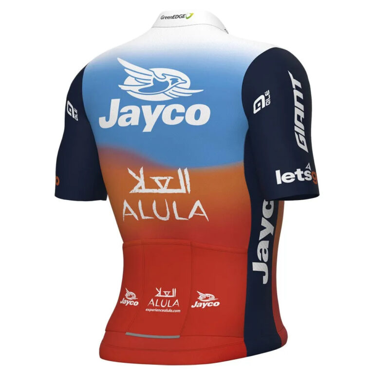 Al&amp;eacute; Prime Jayco 2024 Short Sleeve Jersey S Blue / Orange - Image 2