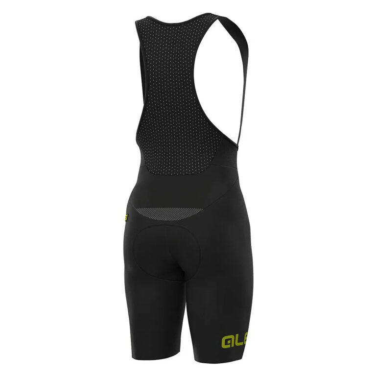 Al&amp;eacute; Pro Race Bib Shorts XL Black / Yellow Fluo - Image 2