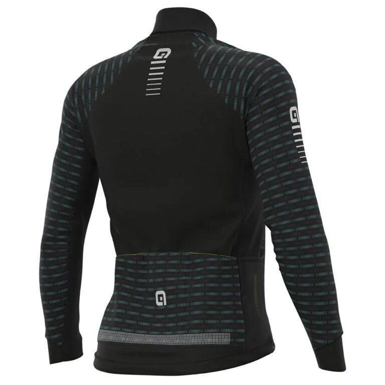 Al&amp;eacute; PRR Green Road Long Sleeve Jersey M Black / White - Image 2