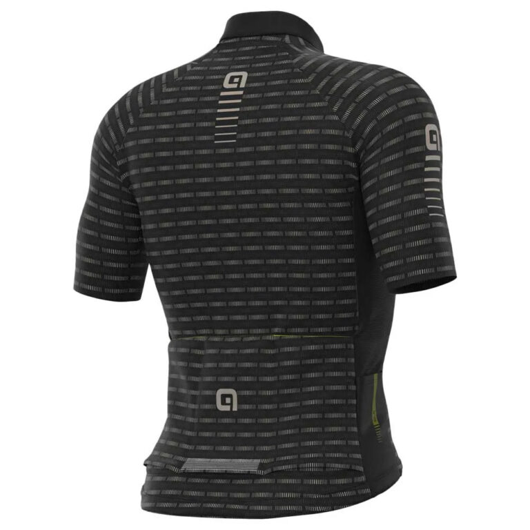 Al&amp;eacute; PRR Green Road Short Sleeve Jersey M Black / Brown - Image 2