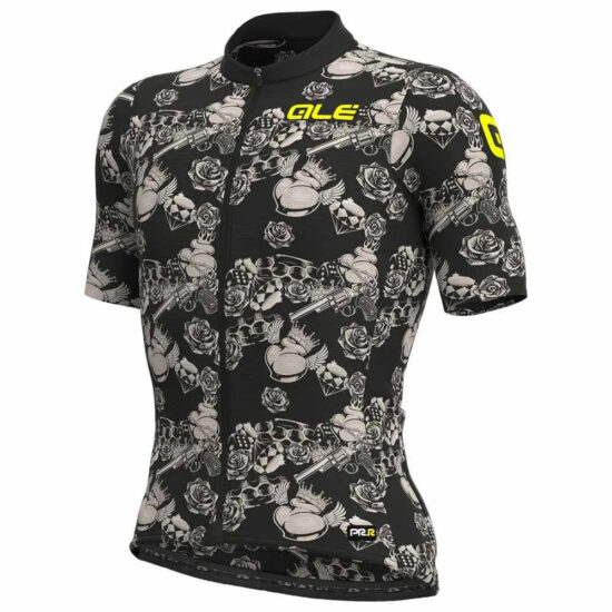 Al&amp;eacute; PRR Las Vegas Short Sleeve Jersey M Black / Brown