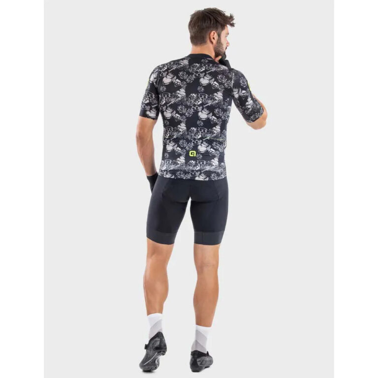 Al&amp;eacute; PRR Las Vegas Short Sleeve Jersey M Black / Brown - Image 4