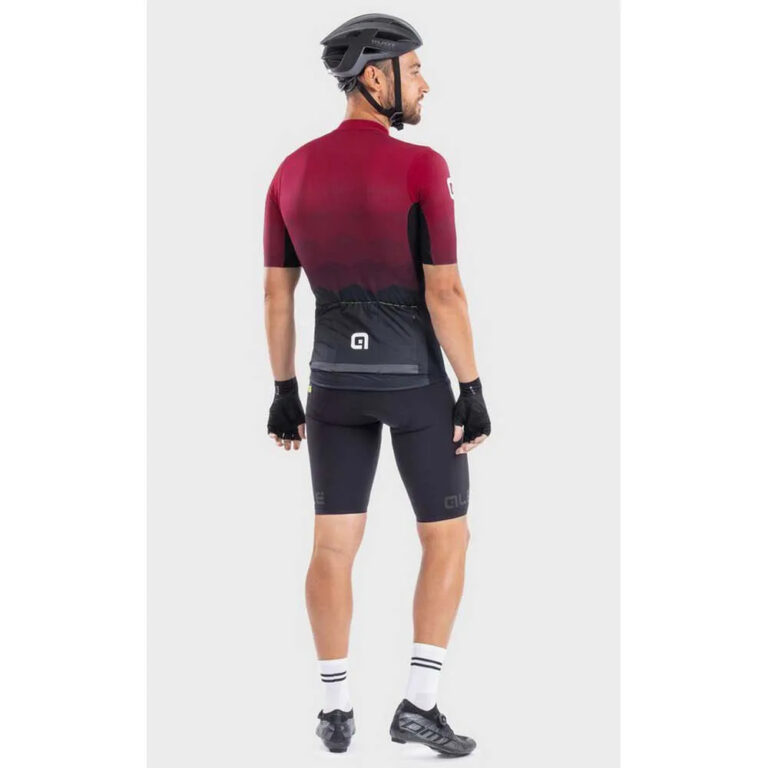 Al&amp;eacute; PRR Magnitude Short Sleeve Jersey M Bordeaux - L Bordeaux - Image 4