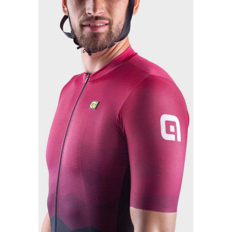 Al&amp;eacute; PRR Magnitude Short Sleeve Jersey M Bordeaux - L Bordeaux - Image 5