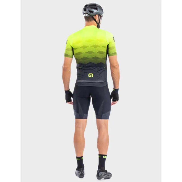 Al&amp;eacute; PRR Magnitude Short Sleeve Jersey S Fluor Yellow - L Fluor Yellow - Image 4