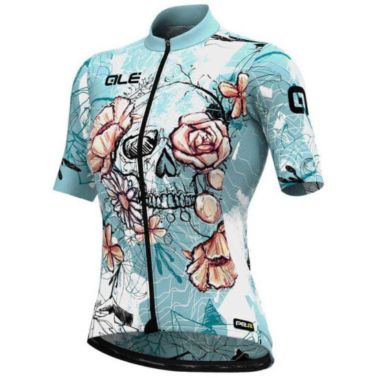 Al&amp;eacute; PRR Skull Short Sleeve Jersey M Blue