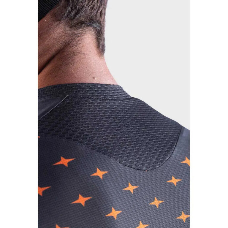 Al&amp;eacute; PRR Stars Short Sleeve Jersey S Grey / Orange - L Grey / Orange - Image 6