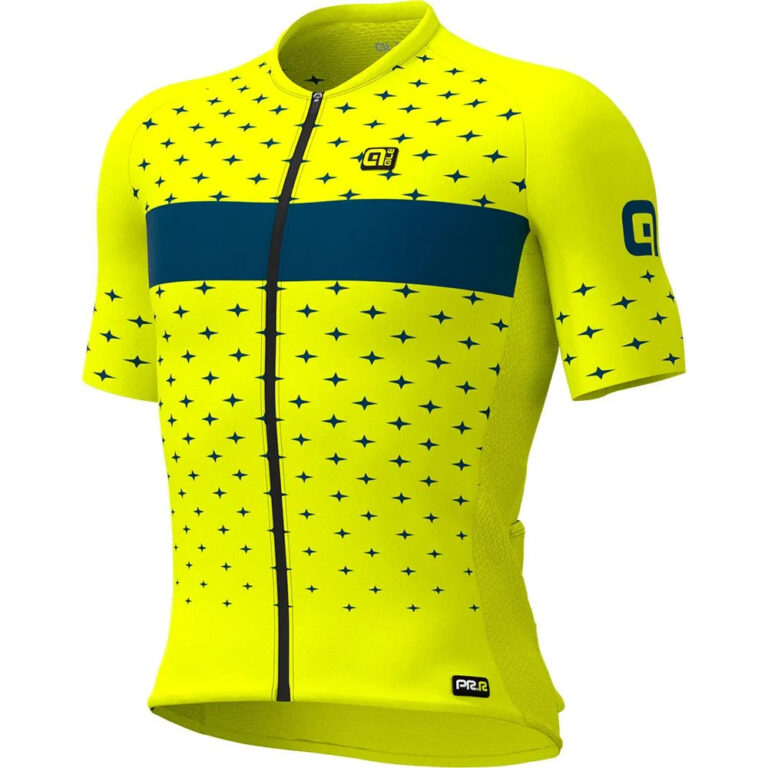 Al&amp;eacute; PRR Stars Short Sleeve Jersey M Fluor Yellow - 2XL Fluor Yellow