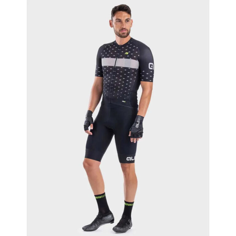 Al&amp;eacute; PRR Stars Short Sleeve Jersey M Black / Brown - L Black / Brown - Image 3