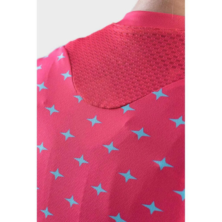 Al&amp;eacute; PRR Stars Short Sleeve Jersey M Strawberry / Turquoise - Image 5