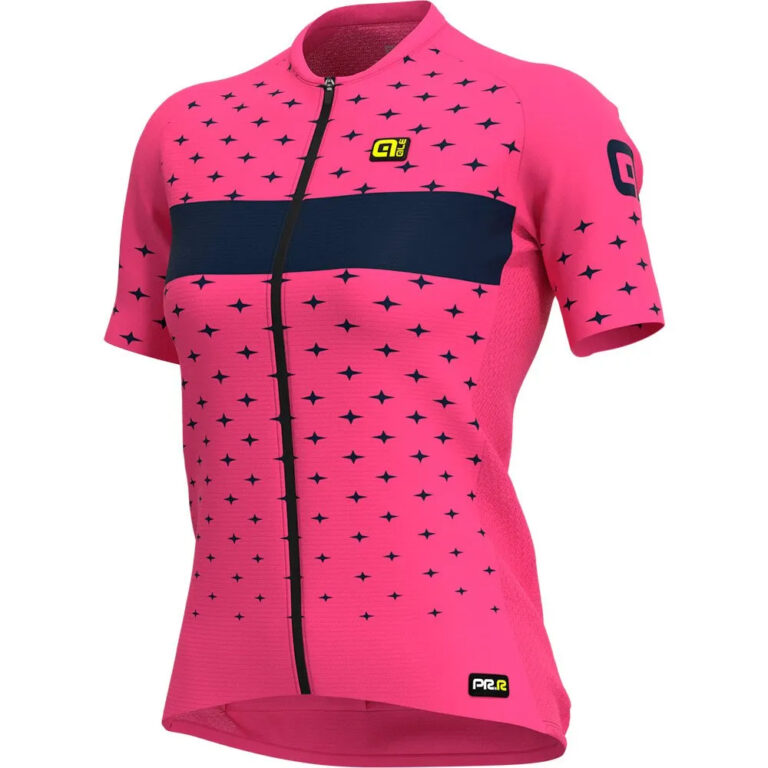 Al&amp;eacute; PRR Stars Short Sleeve Jersey S Pink / Blue - XL Pink / Blue