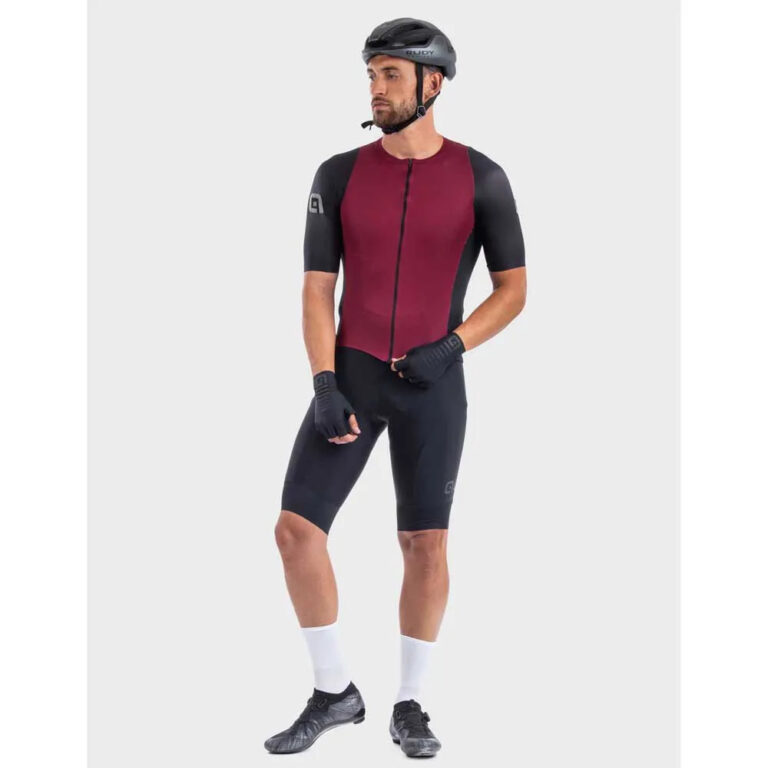 Al&amp;eacute; R-EV1 Artika Short Sleeve Jersey M Bordeaux - Image 3