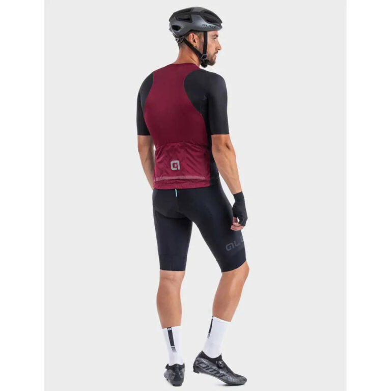 Al&amp;eacute; R-EV1 Artika Short Sleeve Jersey M Bordeaux - Image 4