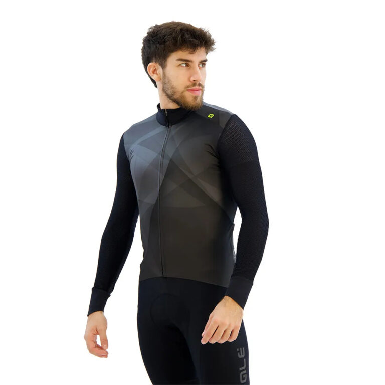 Al&amp;eacute; R-EV1 Quick Long Sleeve Jersey S Black - XL Black - Image 5