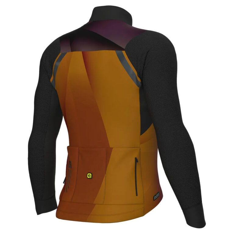 Al&amp;eacute; R-EV1 Quick Long Sleeve Jersey M Brown - L Brown - Image 2