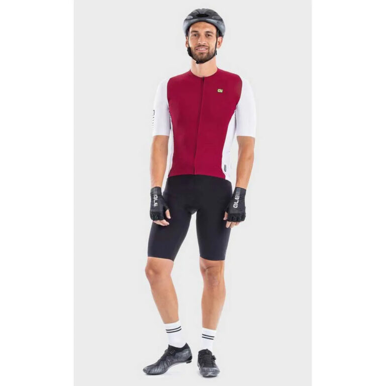 Al&amp;eacute; R-EV1 Race 2.0 Short Sleeve Jersey M Red - Image 3