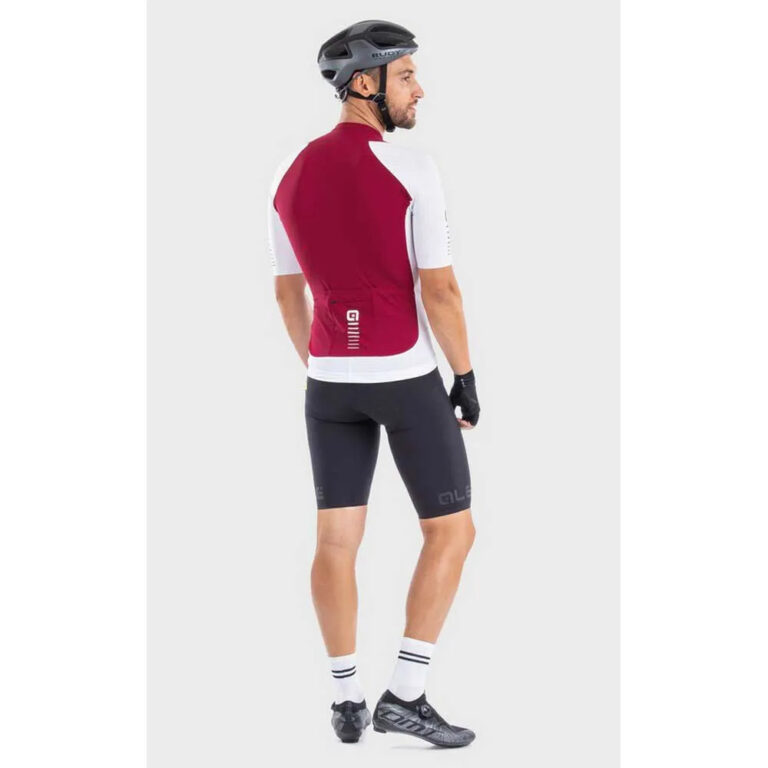 Al&amp;eacute; R-EV1 Race 2.0 Short Sleeve Jersey M Red - Image 4