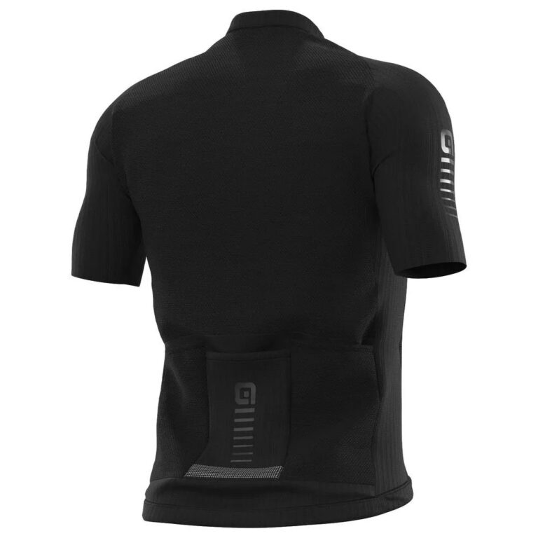 Al&amp;eacute; R-EV1 Silver Cooling Short Sleeve Jersey M Black - L Black - Image 2