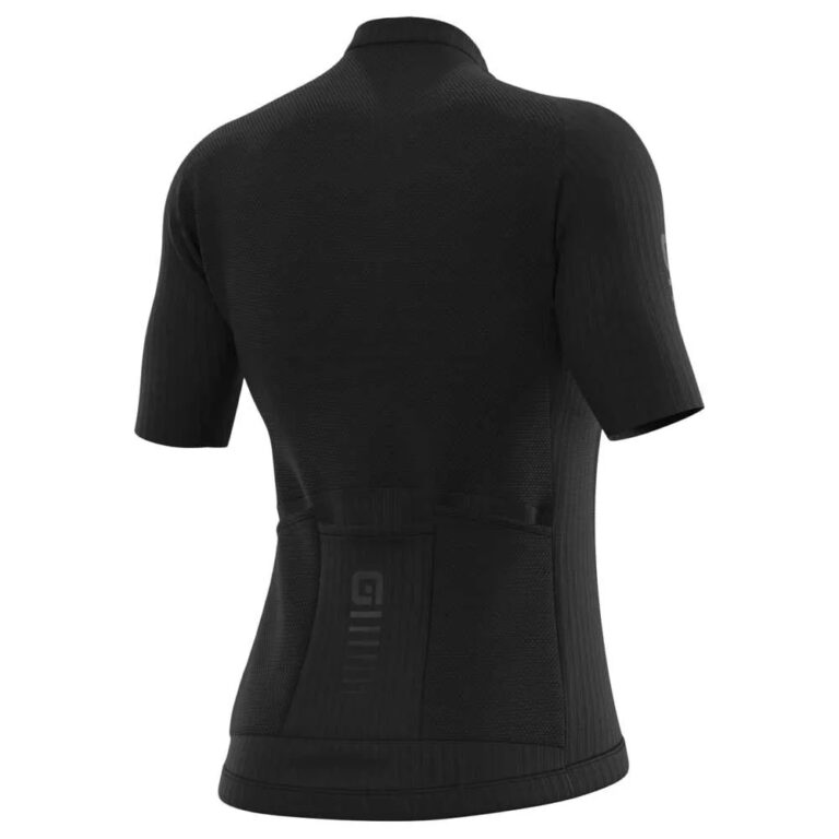 Al&amp;eacute; R-EV1 Silver Cooling Short Sleeve Jersey S Black - Image 2