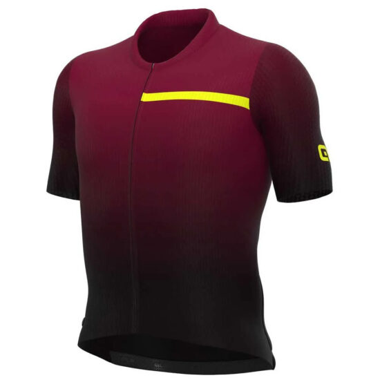 Al&amp;eacute; R-EV1 Sprinter Short Sleeve Jersey S Bordeaux - XL Bordeaux