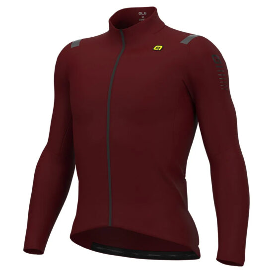 Al&amp;eacute; R-EV1 Warm Race Long Sleeve Jersey M Dark Red - L Dark Red