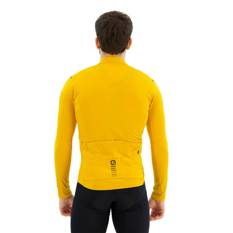 Al&amp;eacute; R-EV1 Warm Race Long Sleeve Jersey S Yellow - L Yellow - Image 2