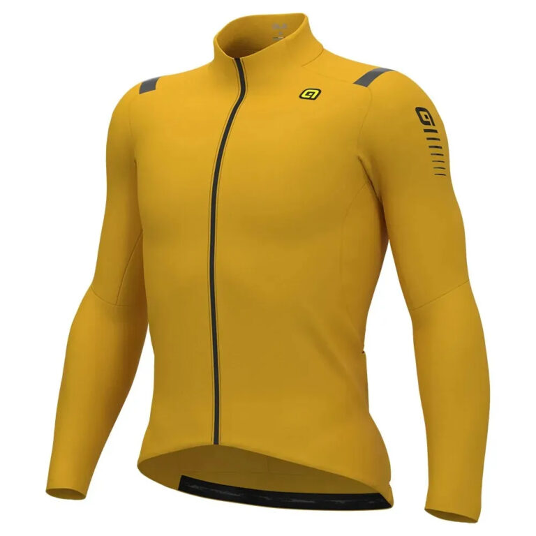 Al&amp;eacute; R-EV1 Warm Race Long Sleeve Jersey S Yellow - L Yellow - Image 3