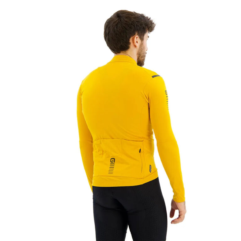 Al&amp;eacute; R-EV1 Warm Race Long Sleeve Jersey S Yellow - L Yellow - Image 6