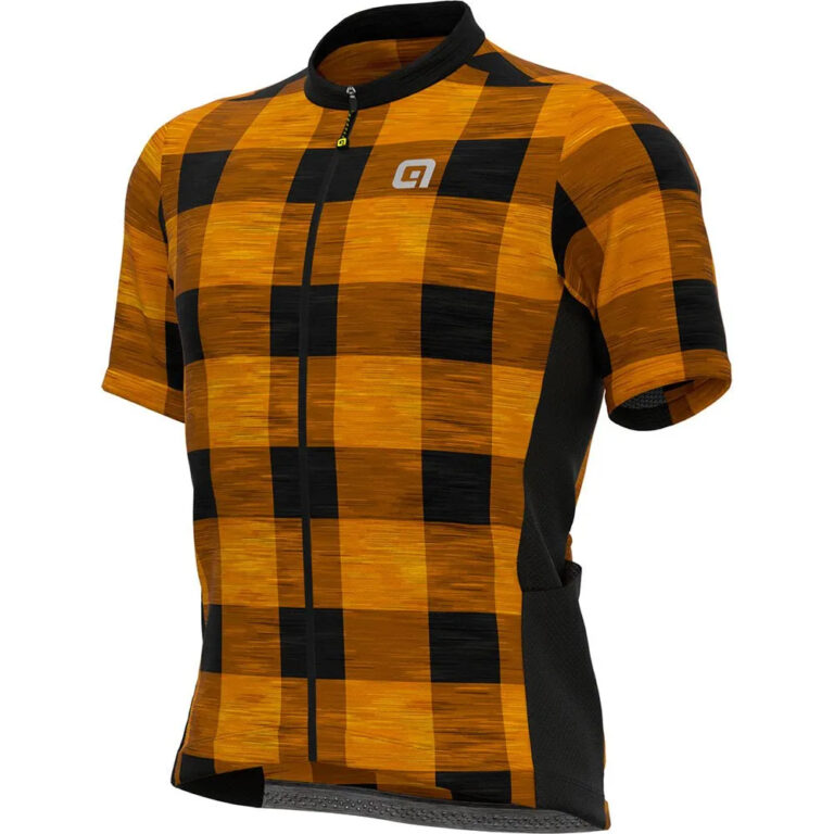 Al&amp;eacute; Scottish Short Sleeve Jersey L Yellow - XL Yellow