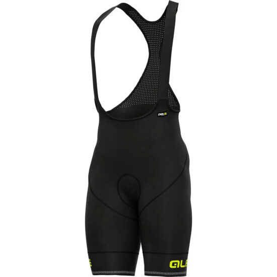 Al&amp;eacute; Sella Plus Bib Shorts XS Black / Fluor Yellow - 3XL Black / Fluor Yellow