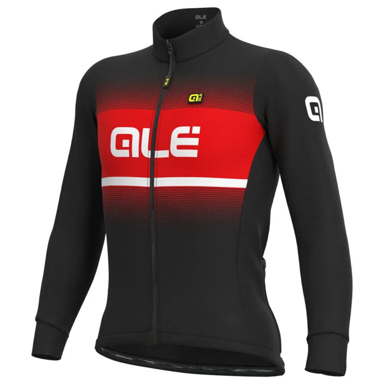 Al&amp;eacute; Solid Blend Long Sleeve Jersey S Black / Red - M Black / Red