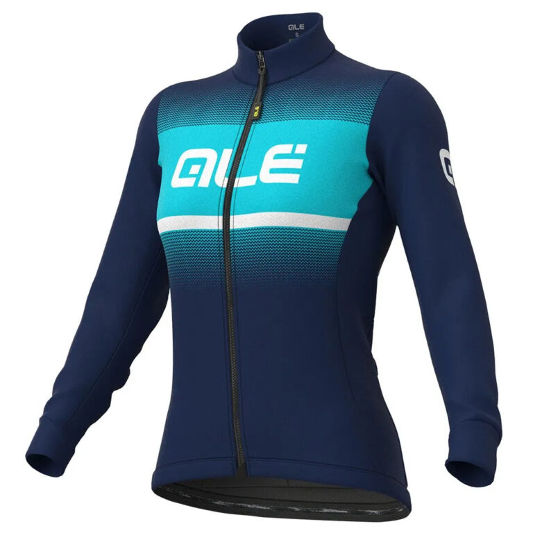 Al&amp;eacute; Solid Blend Long Sleeve Jersey L Blue / Turquoise