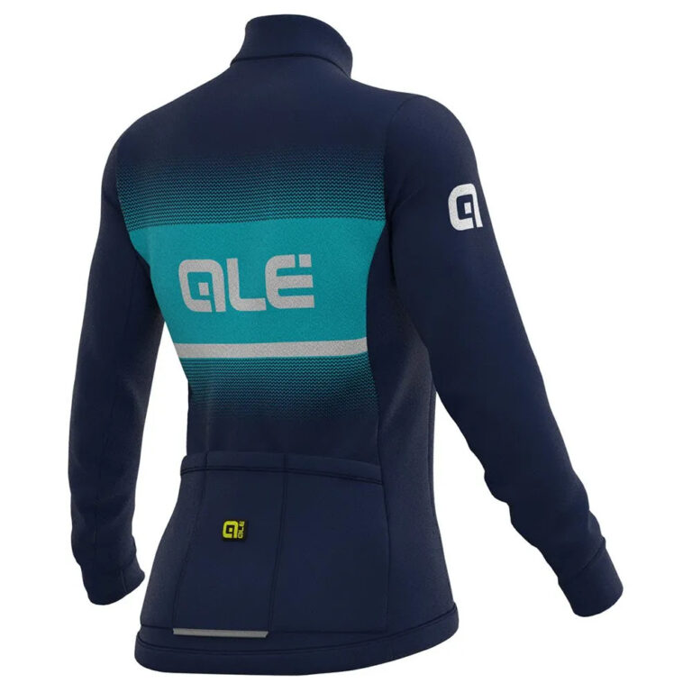 Al&amp;eacute; Solid Blend Long Sleeve Jersey L Blue / Turquoise - Image 2