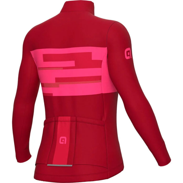 Al&amp;eacute; Solid Borealis Long Sleeve Jersey S Bordeaux - L Bordeaux - Image 2