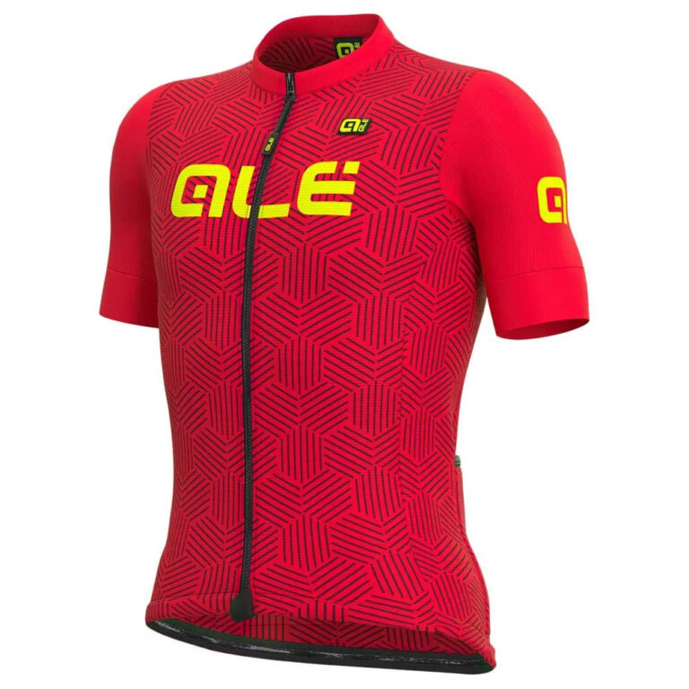 Al&amp;eacute; Solid Cross Short Sleeve Jersey M Red