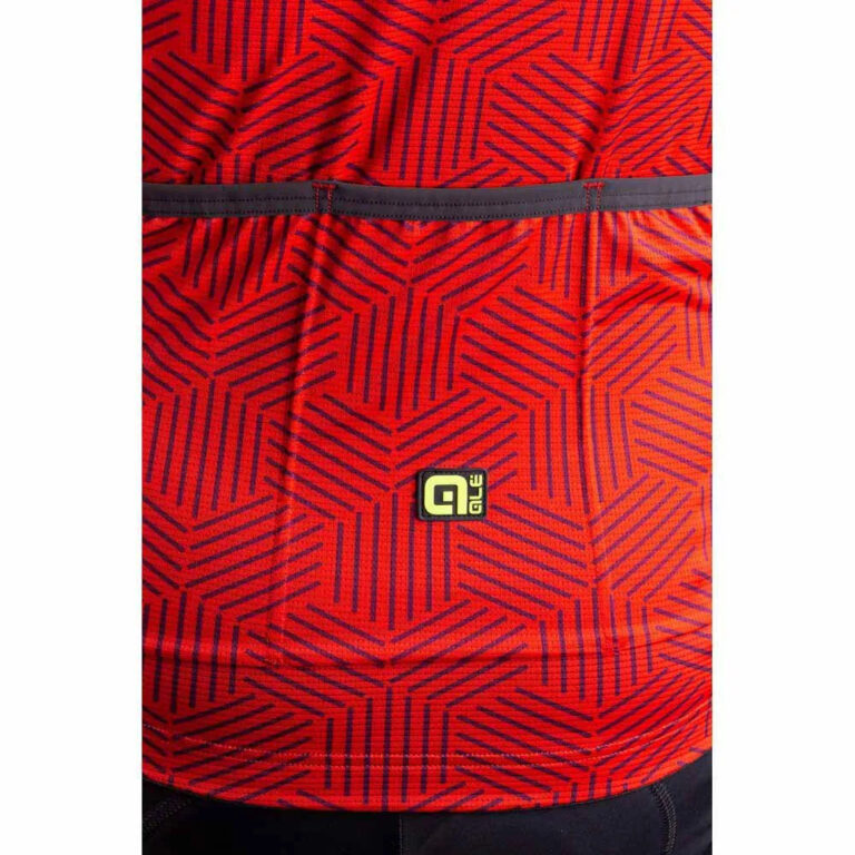 Al&amp;eacute; Solid Cross Short Sleeve Jersey M Red - Image 6