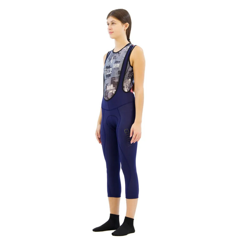 Al&amp;eacute; Solid Essential 3/4 Bib Tights XS Navy Blue - L Navy Blue - Image 5