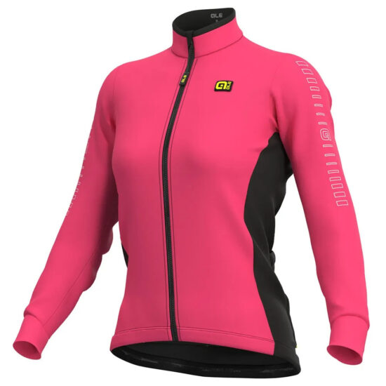 Al&amp;eacute; Solid Fondo Long Sleeve Jersey S Fluo Pink - XL Fluo Pink