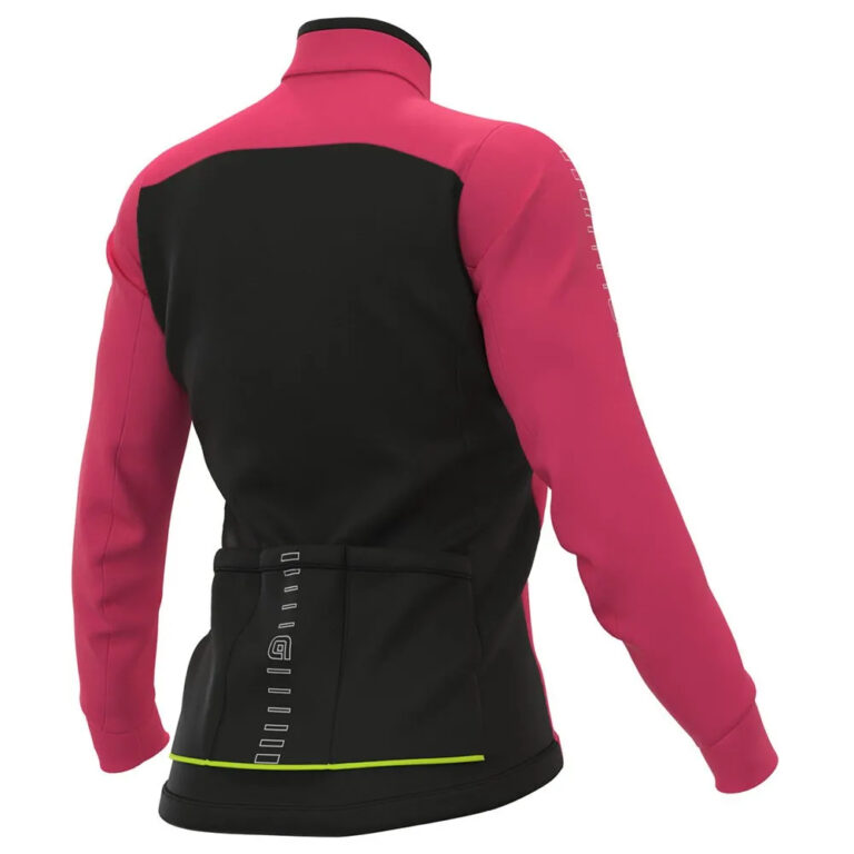 Al&amp;eacute; Solid Fondo Long Sleeve Jersey S Fluo Pink - XL Fluo Pink - Image 2