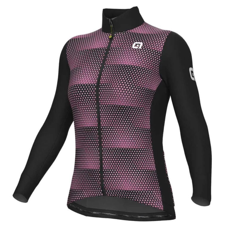 Al&amp;eacute; Solid Sharp Long Sleeve Jersey XS Black / Pink - XL Black / Pink